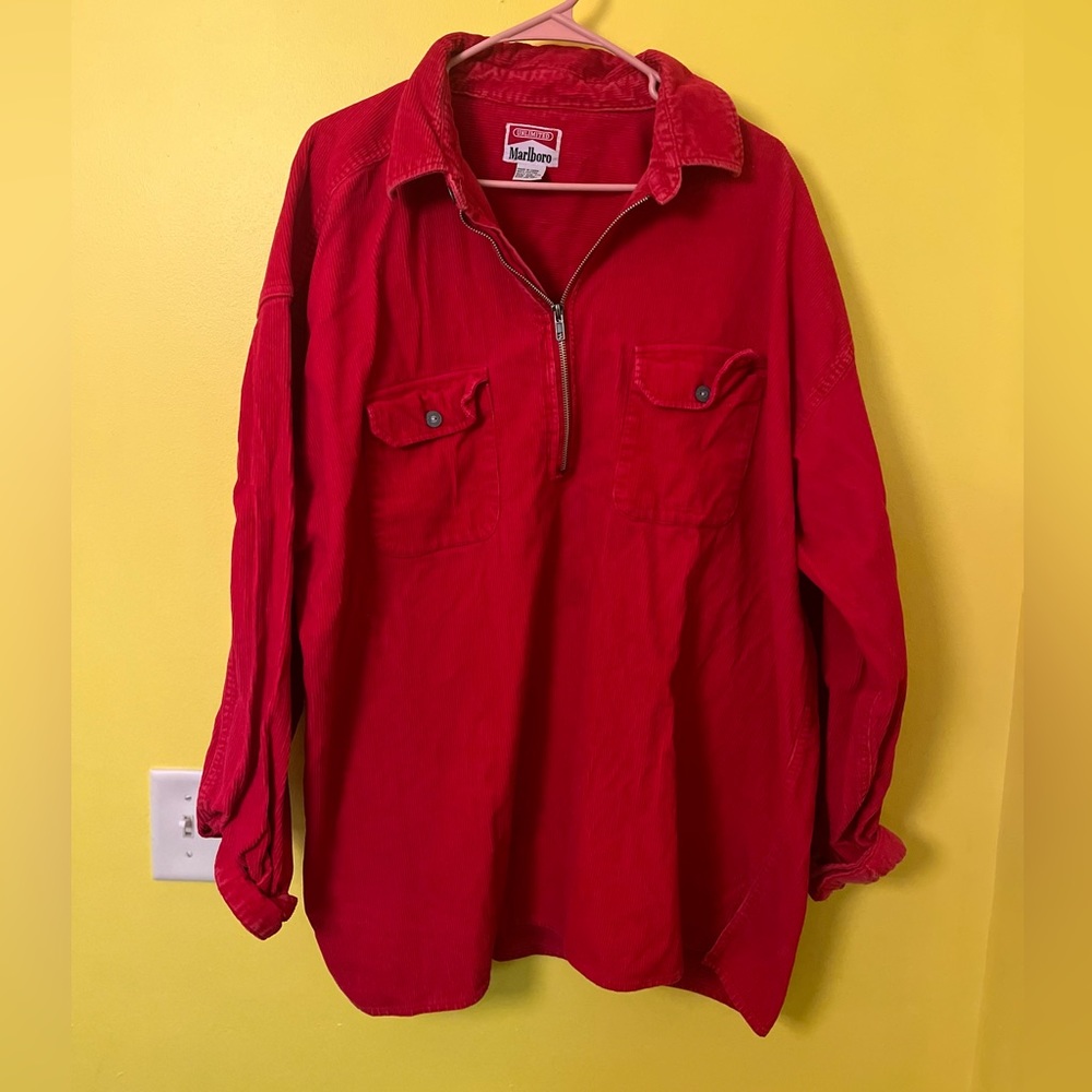 Vintage Marlboro Half Zip Jacket